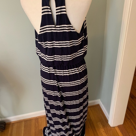 Loft Maxi halter style dress, size M tall - Picture 4 of 7